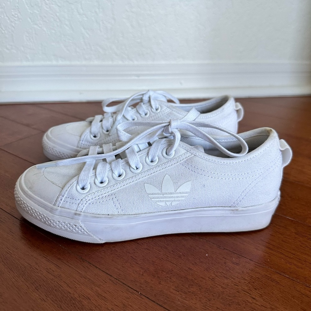adidas Nizza Trefoil White Sneaker